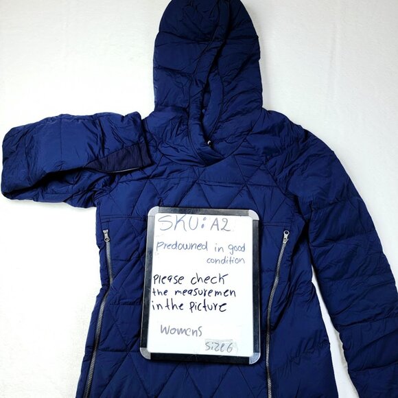 Lululemon Women's Inkwell Fluffed Up Long Sleeve Pullover Puffer Jacket Size 6 - Picture 7 of 7